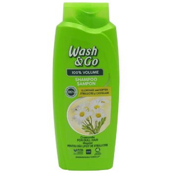 WASH&GO SAMPON 675ML MUSETEL
