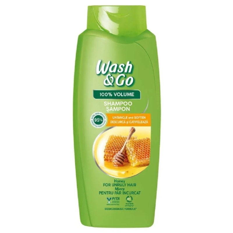 WASH&GO SAMPON 675ML MIERE