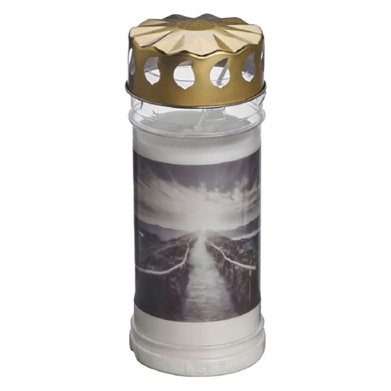 CANDELA BOLSIUS DIN PLASTIC CU CAPAC BO 5D CAP MUNTE A