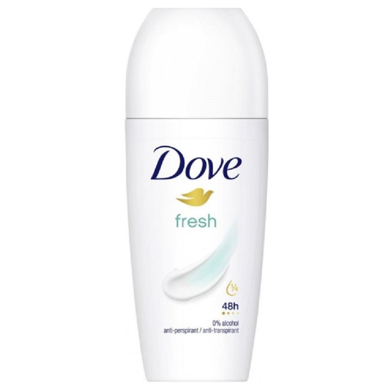 DOVE ANTIPERSPIRANT ROLL ON 50ML FRESH
