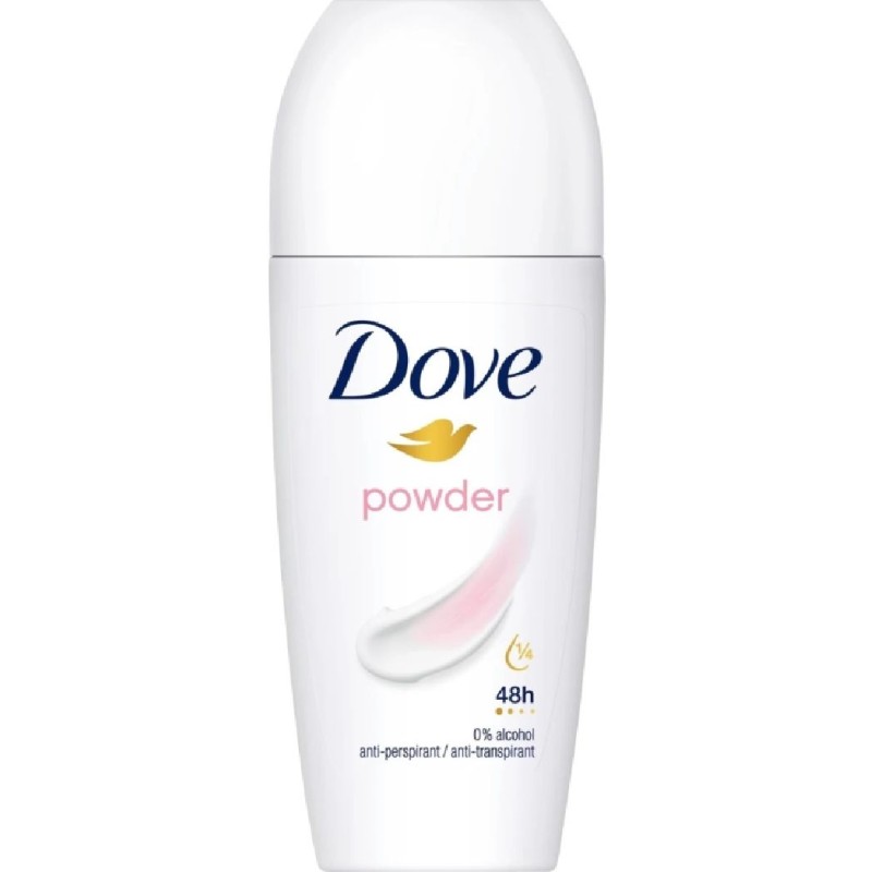 DOVE ANTIPERSPIRANT ROLL ON 50ML POWDER