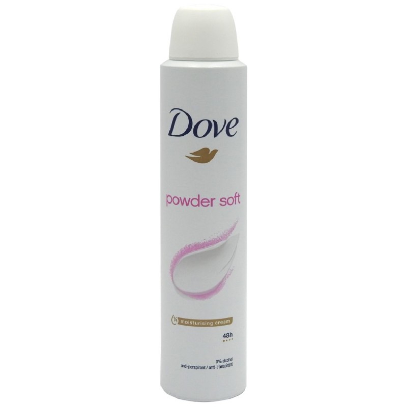 DOVE ANTIPERSPIRANT DEO 200ML POWDER SOFT