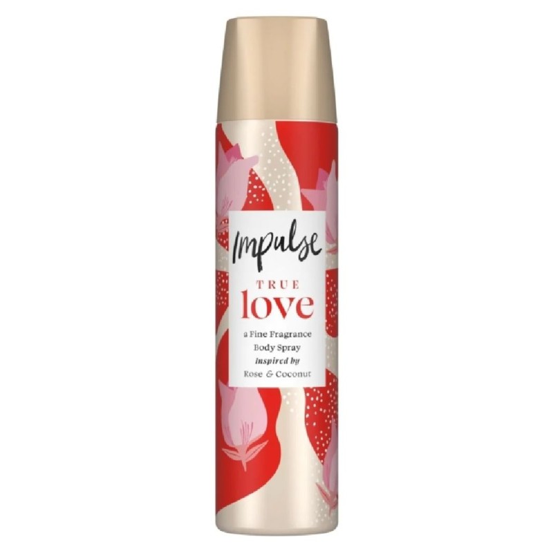 IMPULSE DEODORANT 75ML TRUE LOVE