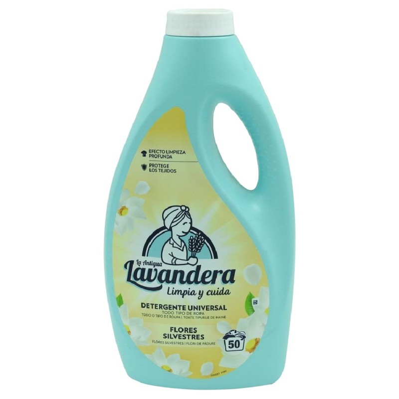 LAVANDERA DETERGENT LICHID 2.5L FLORES SILVESTRES
