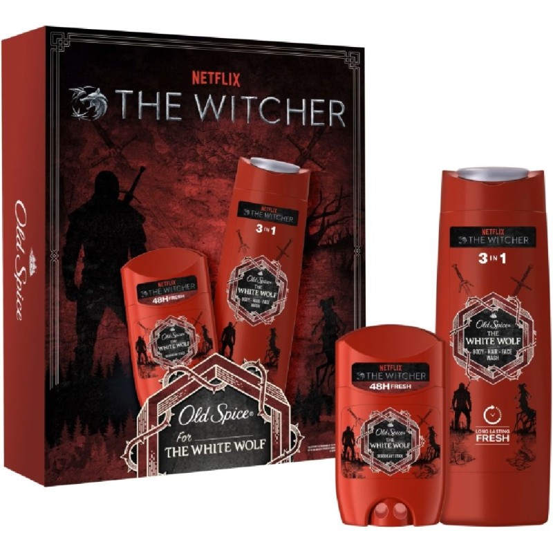 OLD SPICE CASETA CADOU (STICK50ML+SG250ML) WHITE WOLF