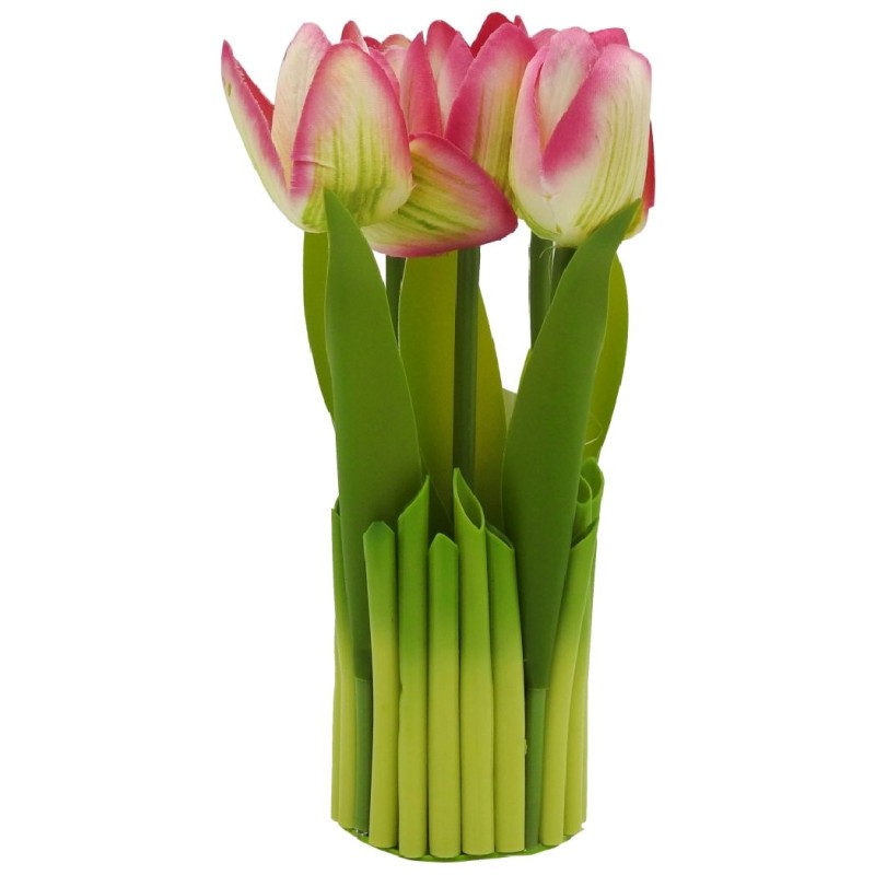 FLORI ARTIFICIALE LALELE BUCHET 5BUC WEI A-80393