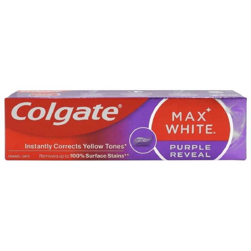 COLGATE PASTA DINTI 75ML MAX WHITE PURPLE REVEAL