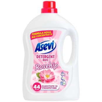 ASEVI DETERGENT RUFE LICHID 2.376L TRANDAFIR SALBATIC 44SPALARI