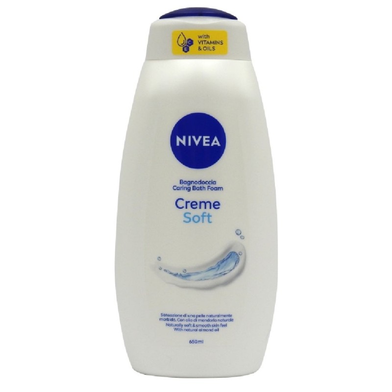 NIVEA SPUMANT BAIE 650ML CREME SOFT