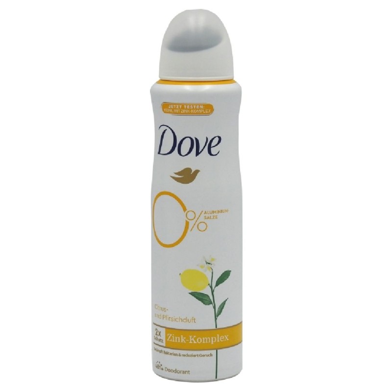 DOVE ANTIPERSPIRANT DEO ZINK 150ML LAMAIE