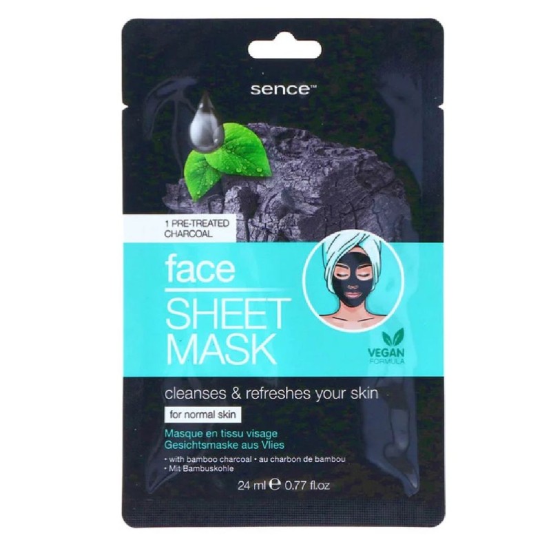 SENCE MASCA FACIALA 4X7G CHARCOAL