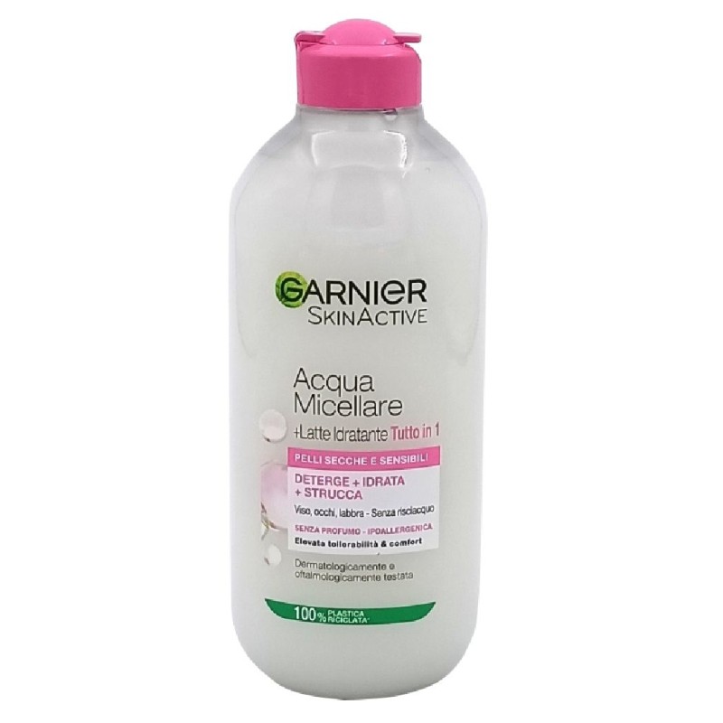 GARNIER APA MICELARA 400ML LAPTE HIDRATANT