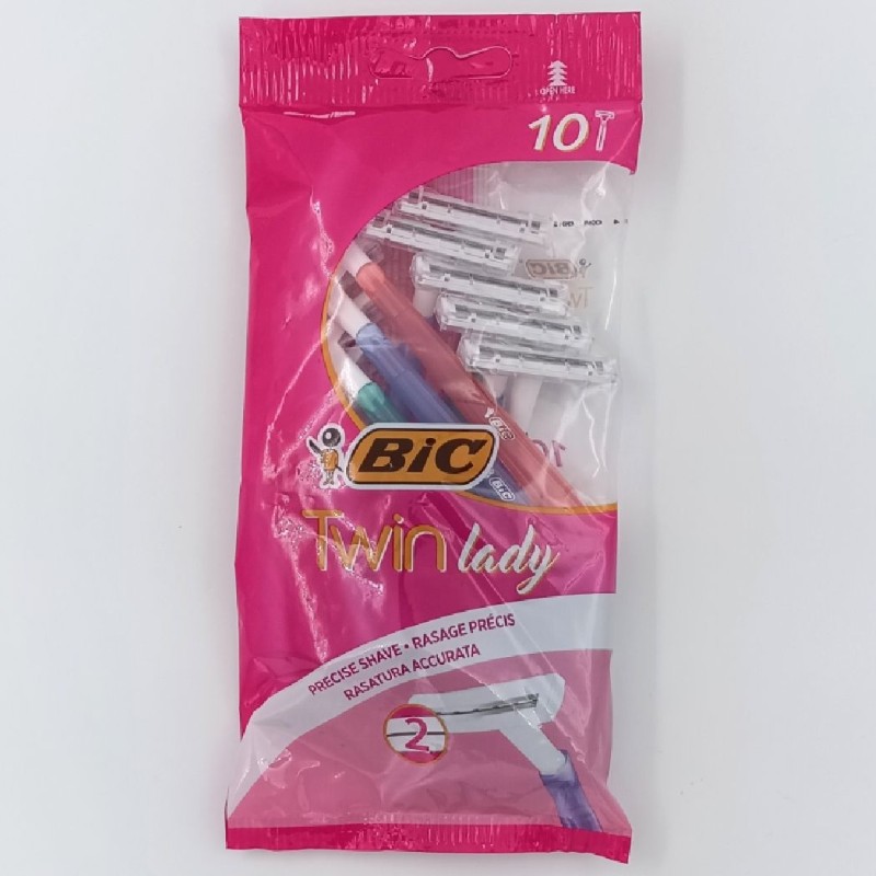 BIC APARAT RAS 10BUC TWIN LADY
