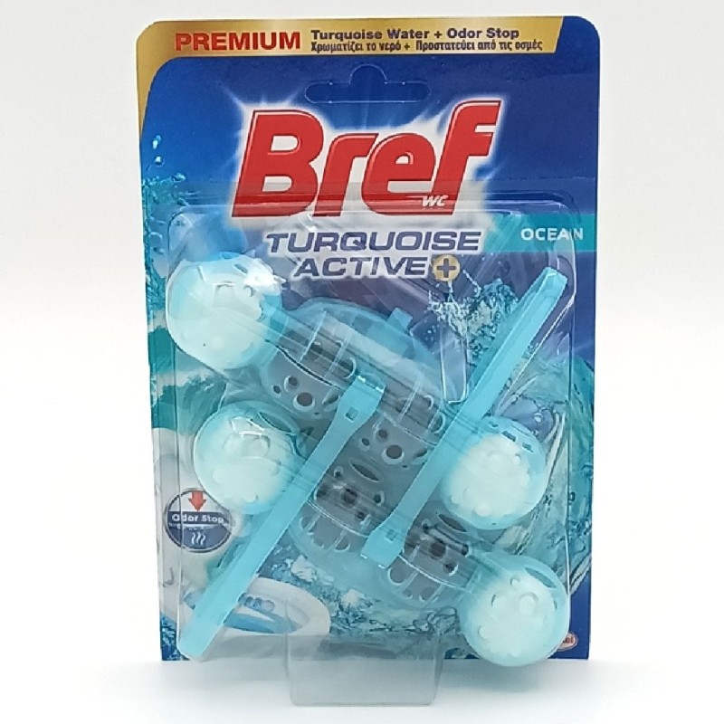 BREF ODORIZANT WC BILE 2X50G AKTIV TURQUOISE OCEAN