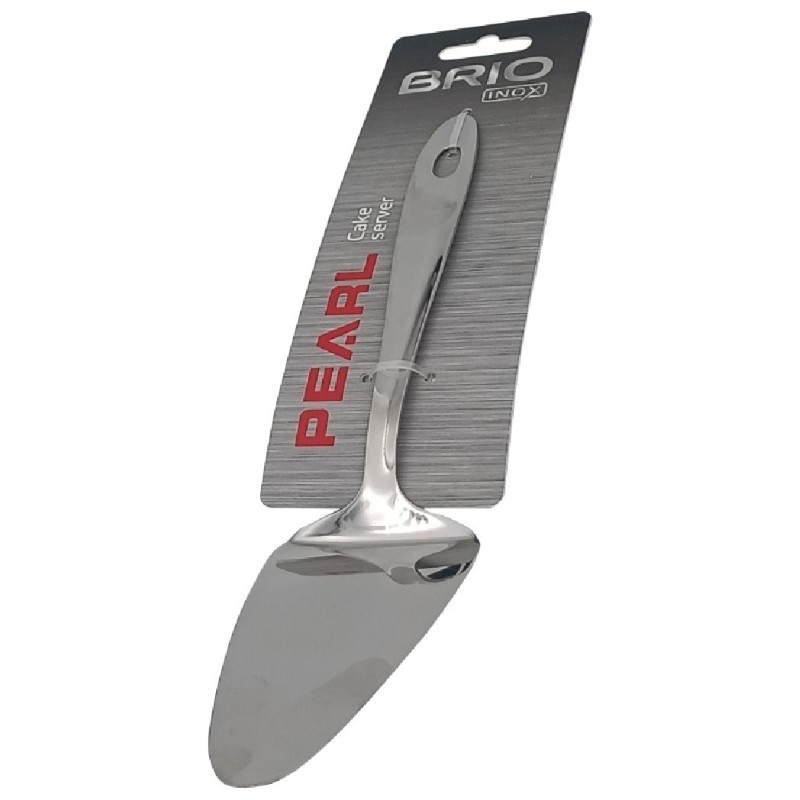 BRIO PEARL SPATULA SERVIT PRAJITURI  INOX 23CM 107059