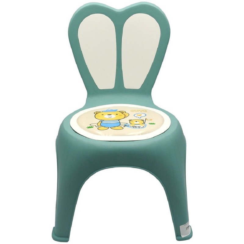 SCAUN COPIL PVC IEPURAS COLOR