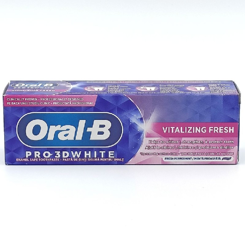 ORAL B PASTA DINTI 75ML VITALIZING FRESH
