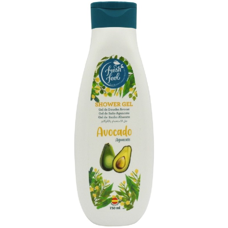 FRESH FEEL GEL DUS 750ML AVOCADO