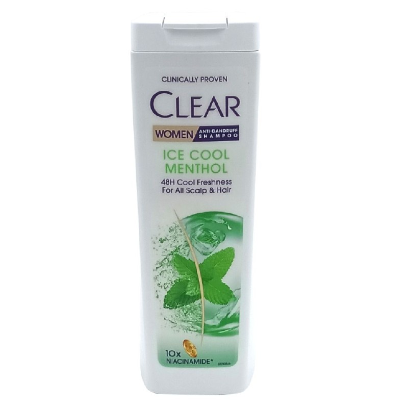 CLEAR SAMPON 360ML WOMEN ICE COOL MENTHOL