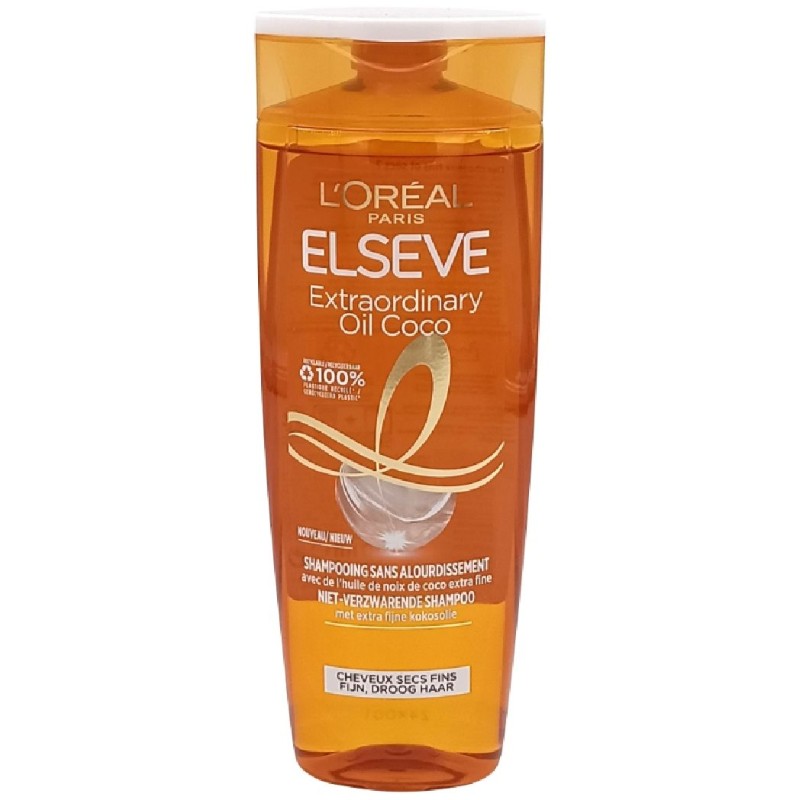 ELSEVE SAMPON 300ML EXTRAORDINARY OIL COCOS
