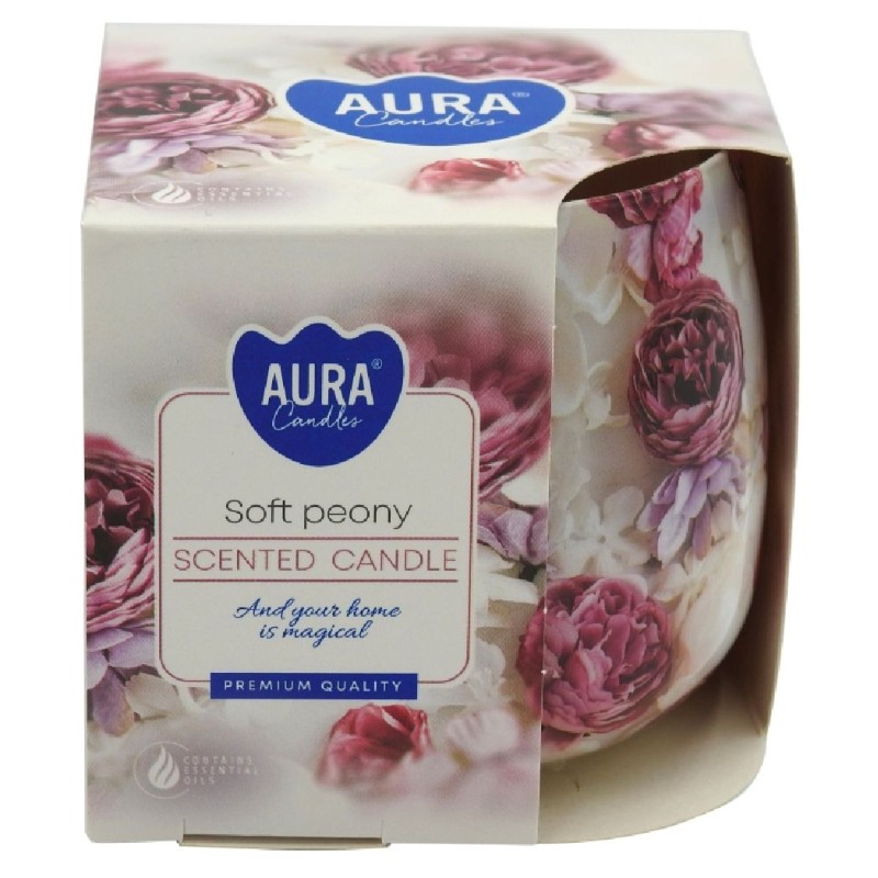 LUMANARE PARFUMATA IN PAHAR IMPRIMAT SN71S-62 BUJOR DELICAT