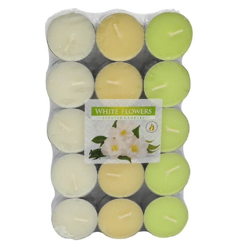 LUMANARE PASTILA PARFUMATA P15-30-179 FLORI ALBE 30BUC/SET