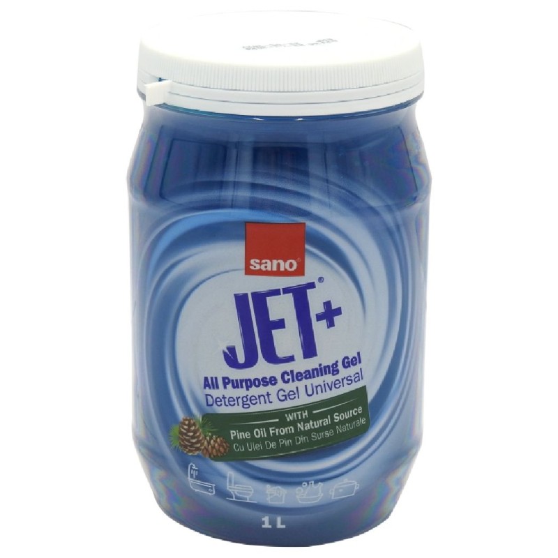 SANO JET DETERGENT GEL UNIVERSAL 1L ULEI DE PIN
