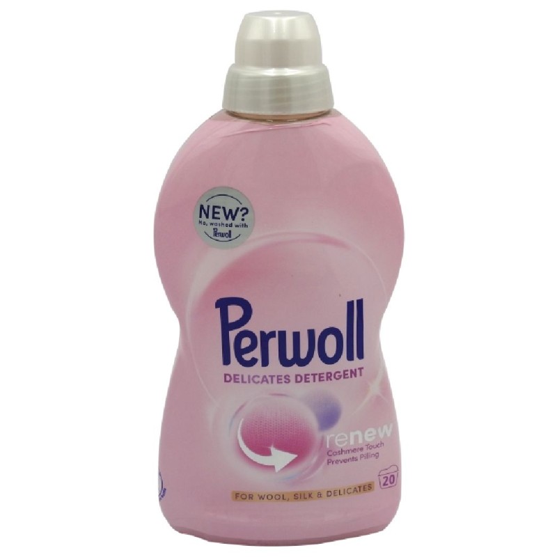 PERWOLL DETERGENT LICHID 1L DELICATES WOOL RENEW 20SPALARI