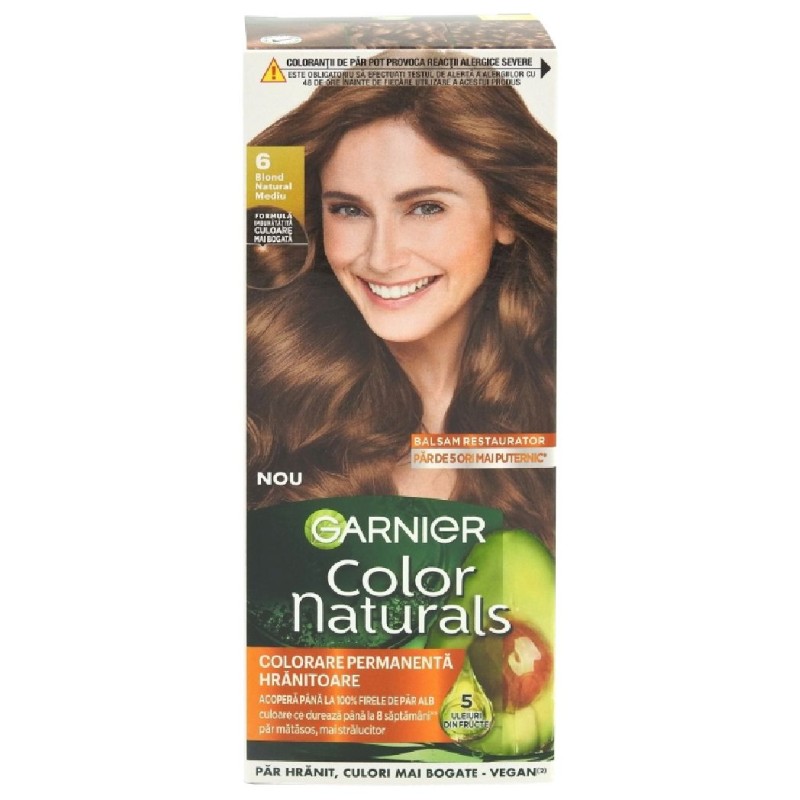 GARNIER COLOR NATURALS VOPSEA PAR 6 BLOND NATURAL MEDIU