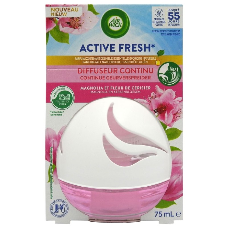 AIRWICK ODORIZANT CAMERA DECORATIV 75ML MAGNOLIA CHERRY BLOSSOM
