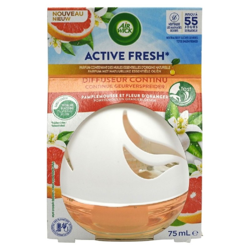 AIRWICK ODORIZANT CAMERA DECORATIV 75ML GRAPEFRUIT ORANGE