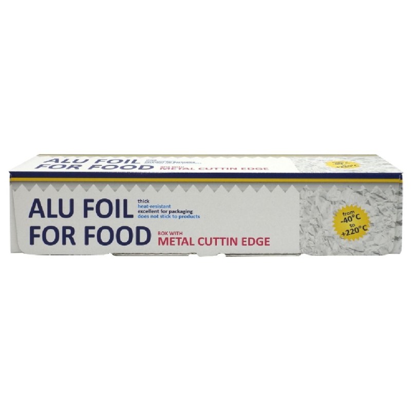 CLARINA FOLIE ALUMINIU STRONG CU TAIETOR  METALIC 1KG/29CM
