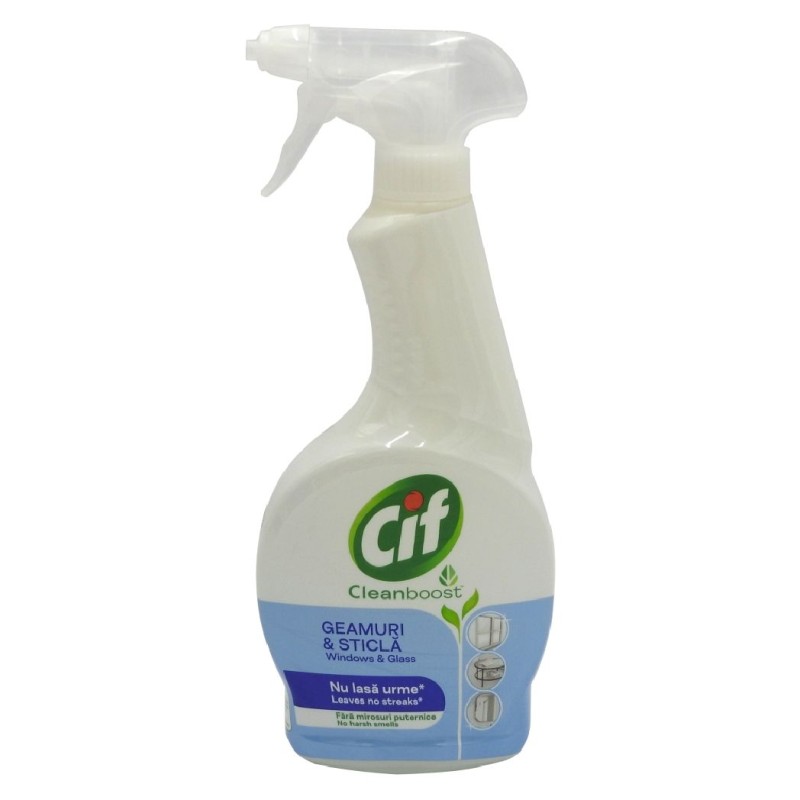 CIF SOLUTIE GEAM 500ML CLEANBOOST
