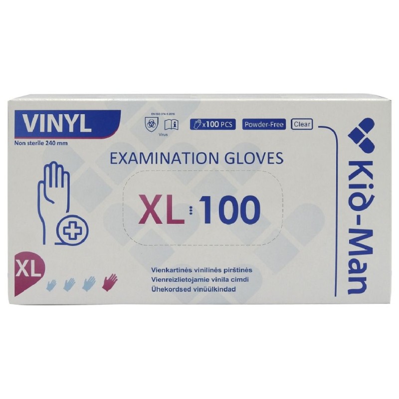 KID-MAN MANUSI VINYL XL 100BUC