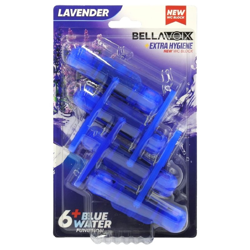 BELLAVOIX ODORIZANT WC BILE 4X55G BLUE WATER LAVENDER