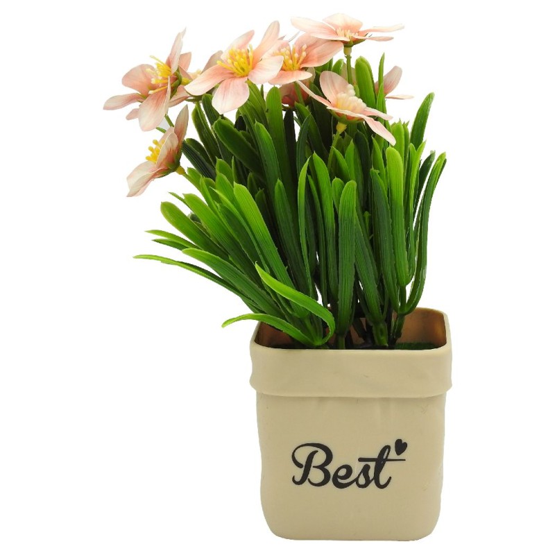 FLORI ARTIFICIALE IN GHIVECI PVC WEI A-80703