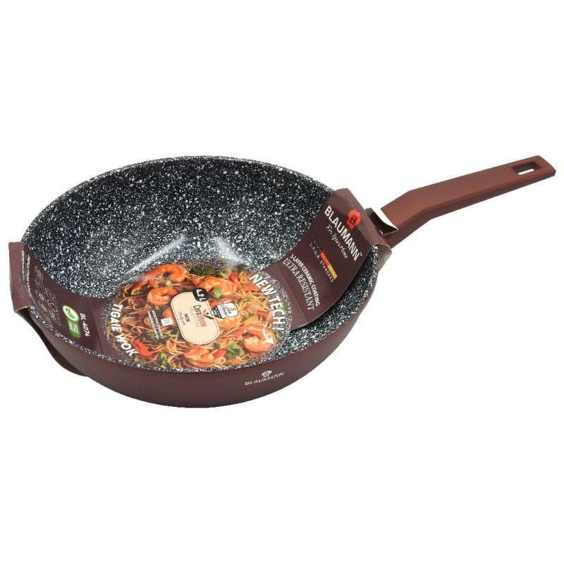 CERASTONE TIGAIE AL CERAMIC WOK 28X8CM 4.2L BL-4074