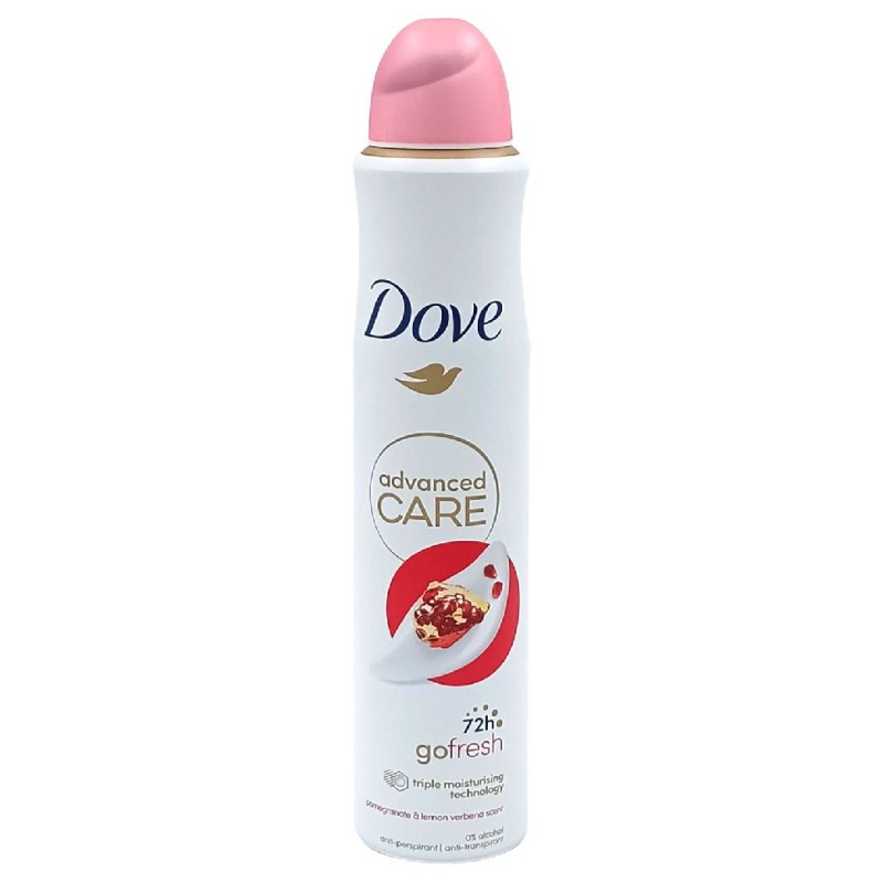 DOVE ANTIPERSPIRANT DEO 200ML ADVANCED CARE RODIE 72H