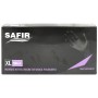 SAFIR MANUSI NITRIL NEPUDRATE NEGRE XL 100BUC