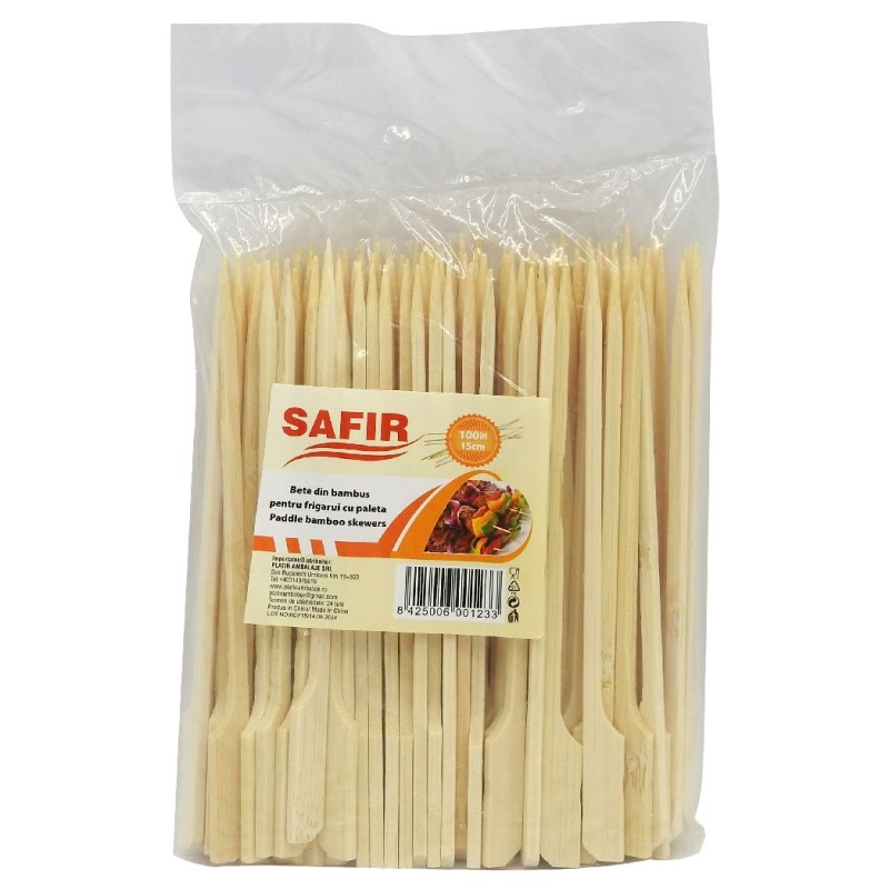 SAFIR BETE FRIGARUI CU PALETA 15CM 100BUC/SET