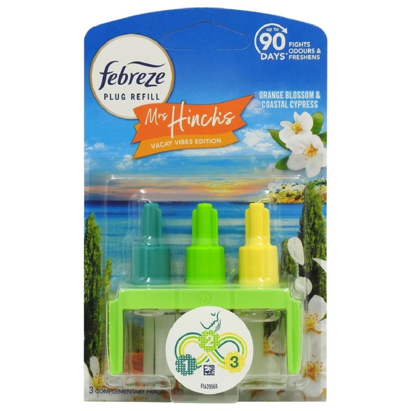 FEBREZE ODORIZANT CAMERA REZERVA 3 VOLUTION 20ML ORANGE BLOSSOM COASTAL CYPRESS