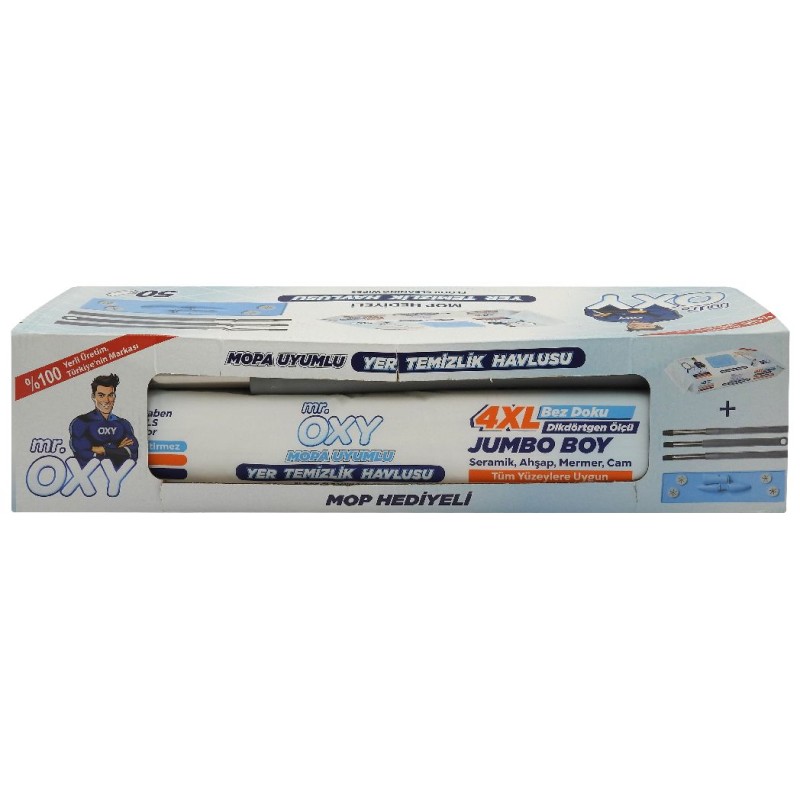 MR. OXY SET MOP+LAVETE UMEDE 50BUC