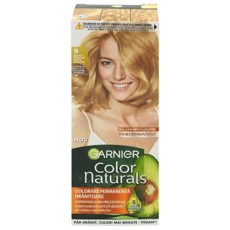 GARNIER COLOR NATURALS VOPSEA PAR 9 BLOND NATURAL EXTRA DESCHIS