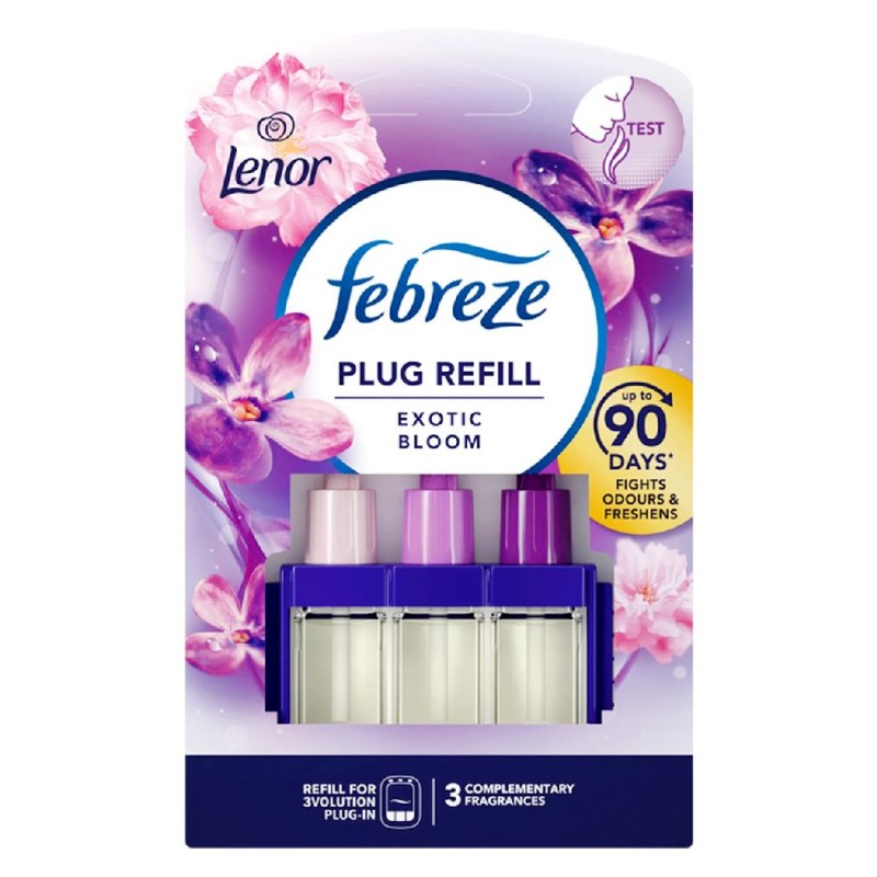 FEBREZE ODORIZANT CAMERA REZERVA 3 VOLUTION 20ML EXOTIC BLOOM
