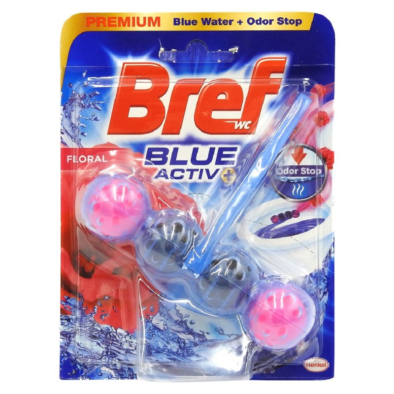 BREF ODORIZANT WC BILE 50G BLUE AKTIV FLORAL