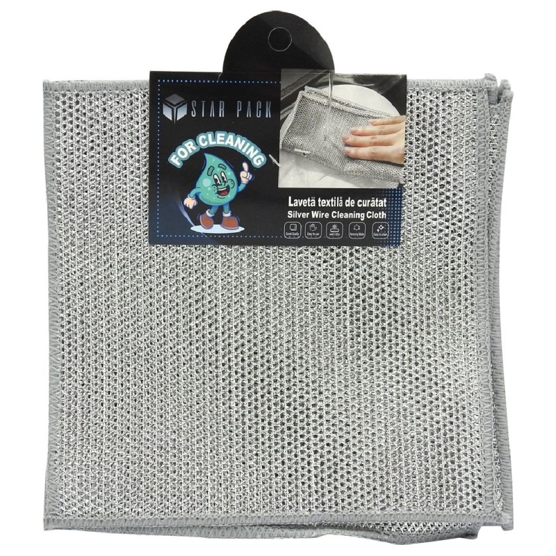 LAVETE CURATARE ABRAZIVA MULTISUPRAFETE DUBLA 5BUC/SET 20X20CM