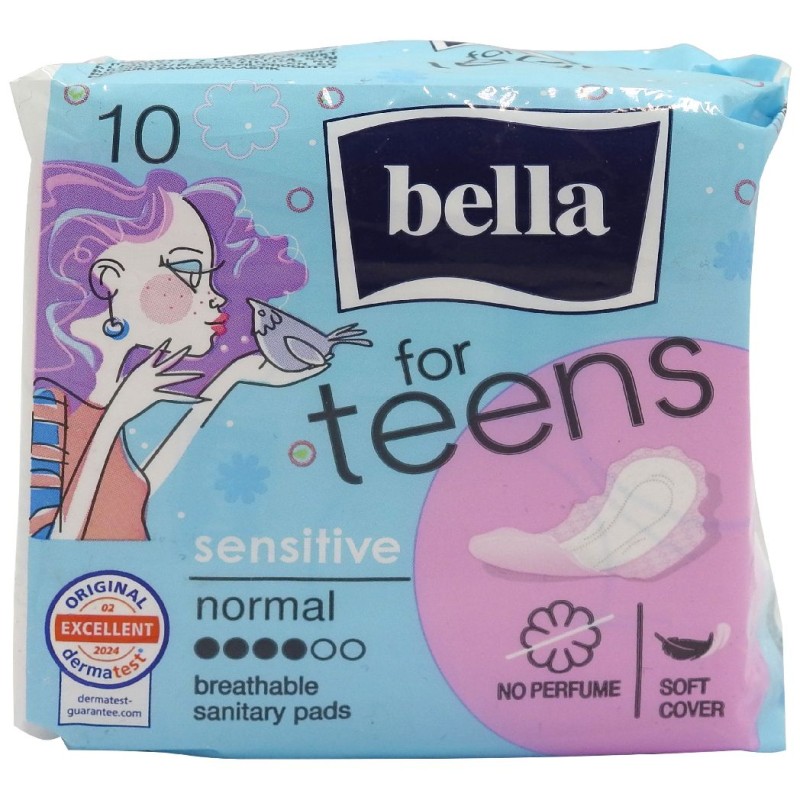 BELLA ABSORBANTE 10BUC FOR TEENS SENSITIVE