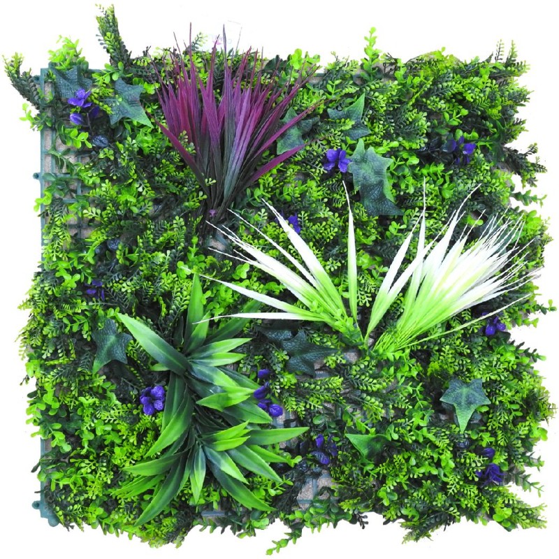 PANOU VERDE 50X50CM PVC MIX