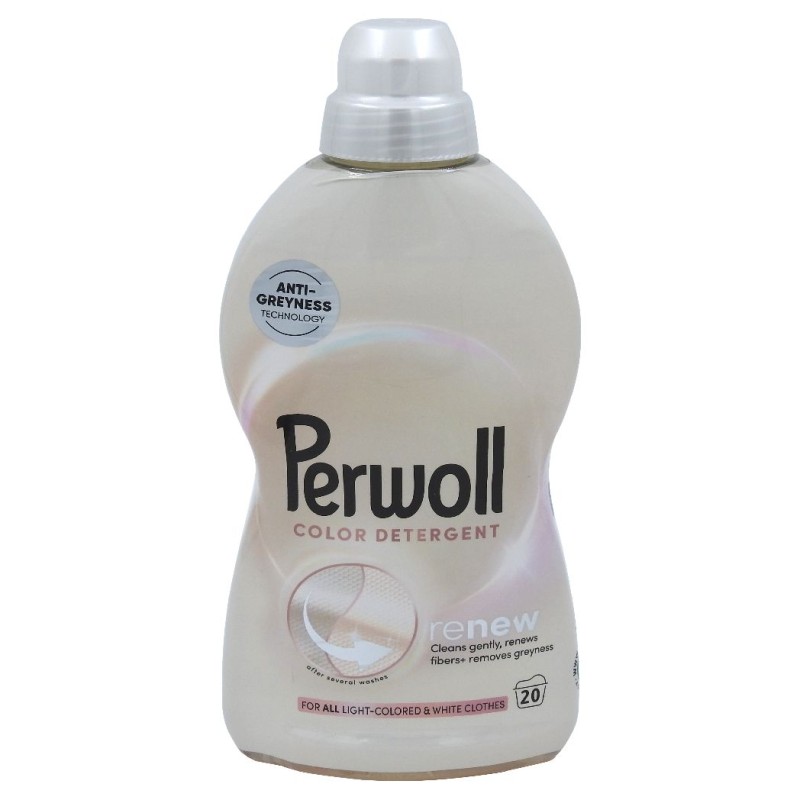 PERWOLL DETERGENT LICHID 1L RENEW LIGHT COLOR 20SPALARI