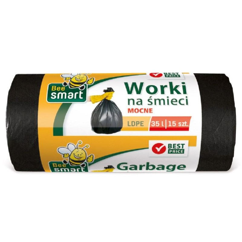 BEE SMART SACI MENAJ 35L 15BUC